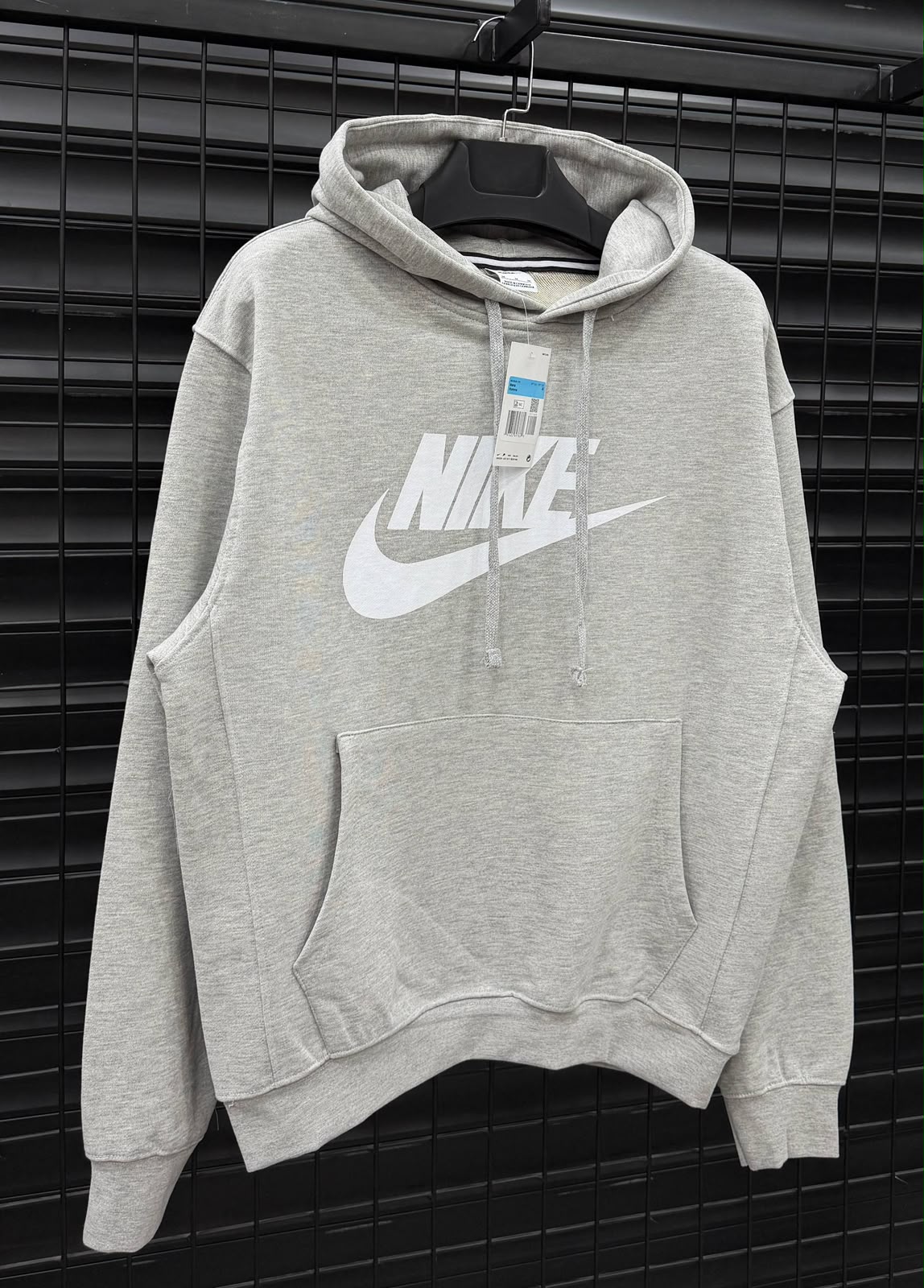 Nike Sportswear Club Fleece Pullover Hoodie Gri